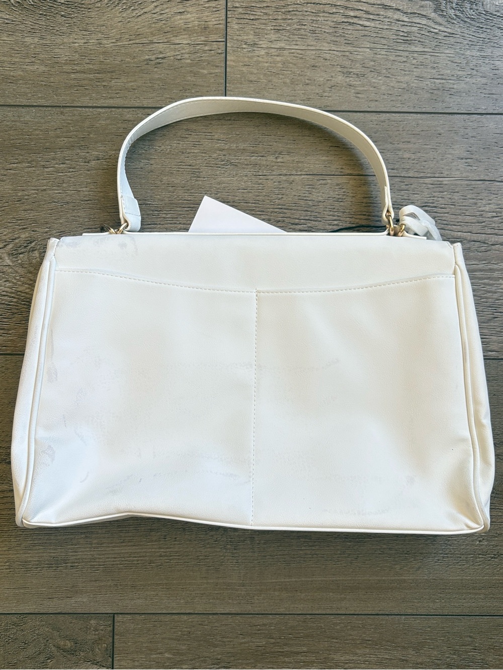 Praying White Drummer Boy Piano Key Music Note Top-Handle Purse Crossbody Strap - Picture 3 of 7